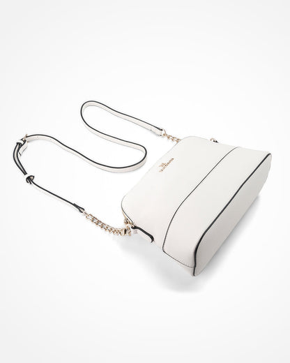 Salli Curve Zip Top Crossbody Bag-Crossbody Bags-PEROZ Accessories