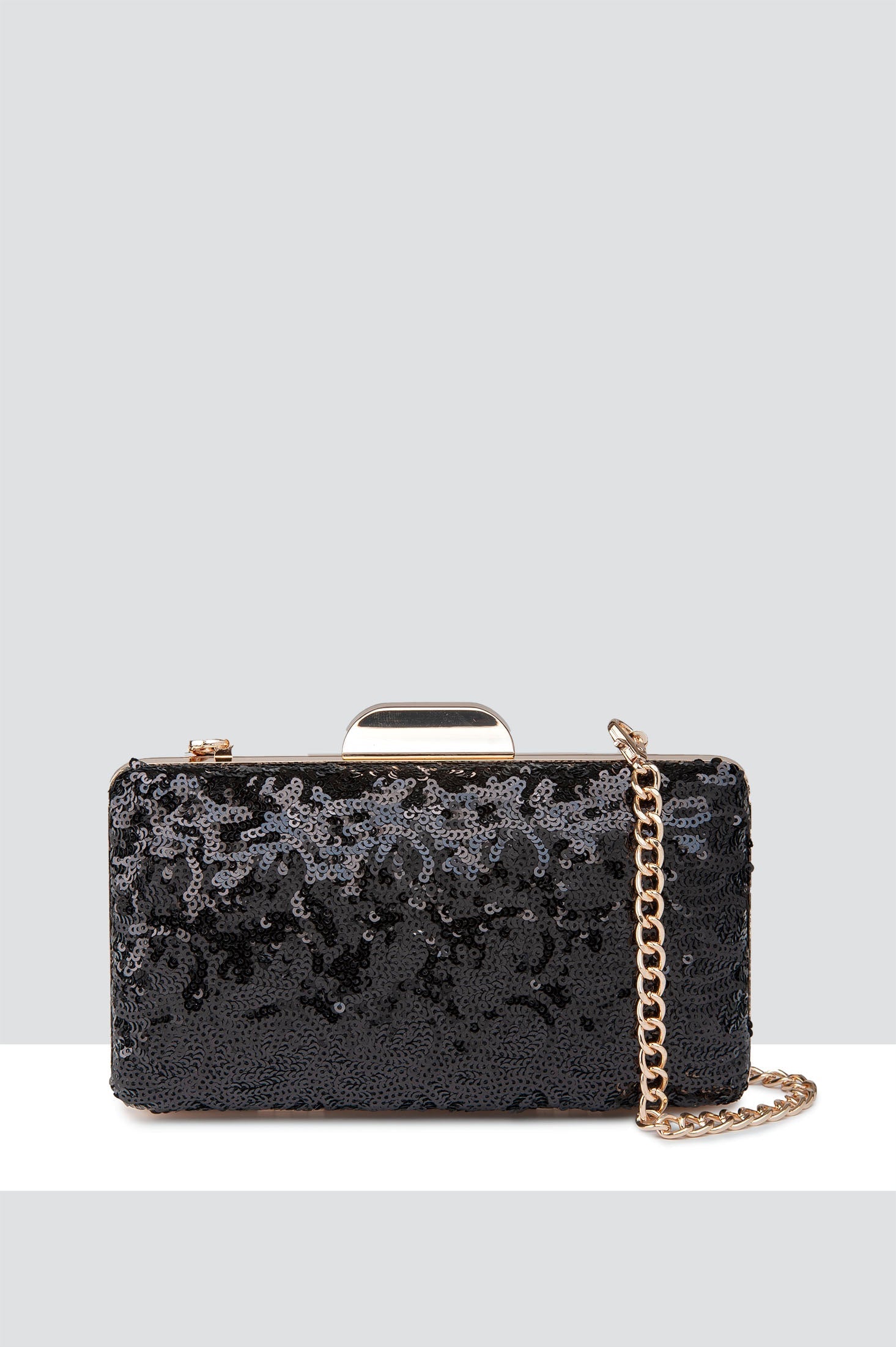 Lola Sequin Minaudiere Clutch Bag-PEROZ Accessories
