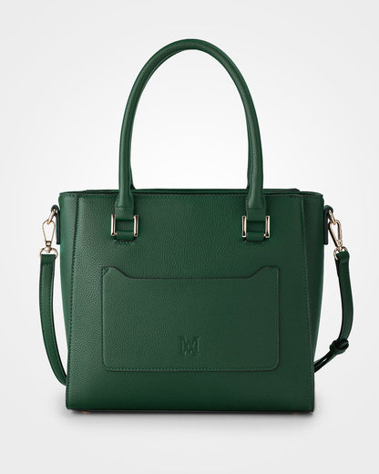 Angie Medium 3 Compartment Satchel Bag-Satchel Bags-PEROZ Accessories