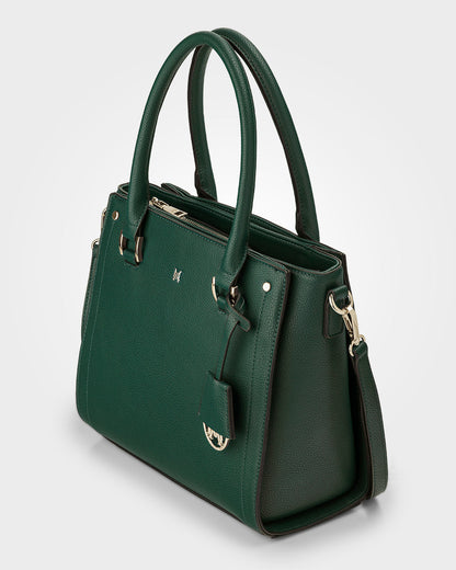 Angie Medium 3 Compartment Satchel Bag-Satchel Bags-PEROZ Accessories