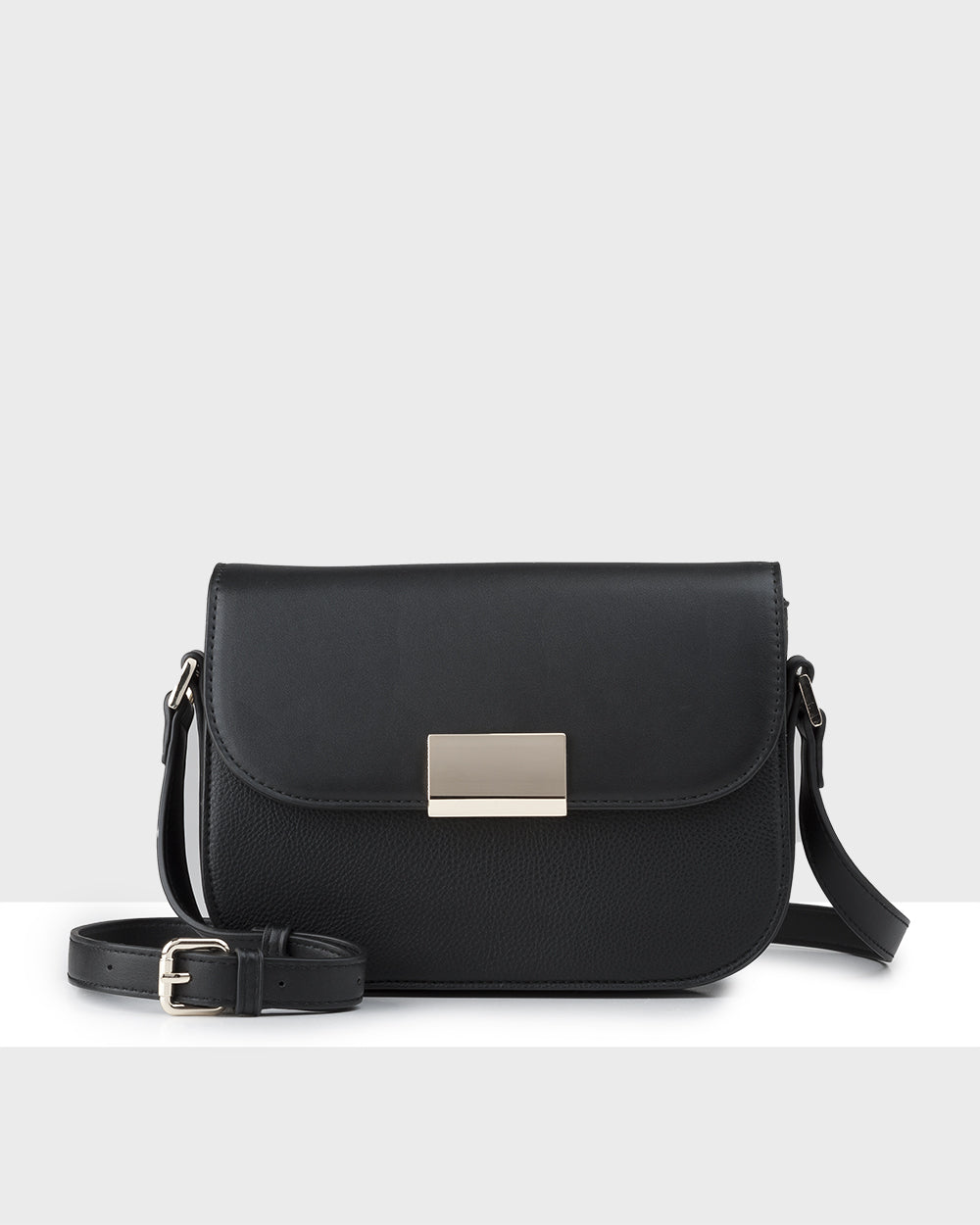 Mel 3 Compartment Fold Over Crossbody Bag-Handbags-PEROZ Accessories