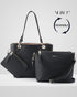 4 in 1 Reversible Tote, Crossbody Bag & Zip Purse-Handbags-PEROZ Accessories