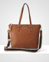 Inga Large Zip Top Tote Bag + Stripe Bag Strap-PEROZ Accessories