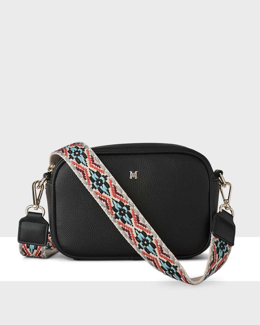 Monica Camera Crossbody Bag + Aztec Bag Strap-PEROZ Accessories