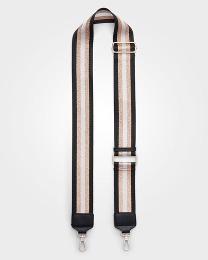 Metallic Stripe Bag Strap-Accessories-PEROZ Accessories