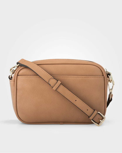 Monica Camera Crossbody Bag + Metallic Stripe Bag Strap-Handbags-PEROZ Accessories