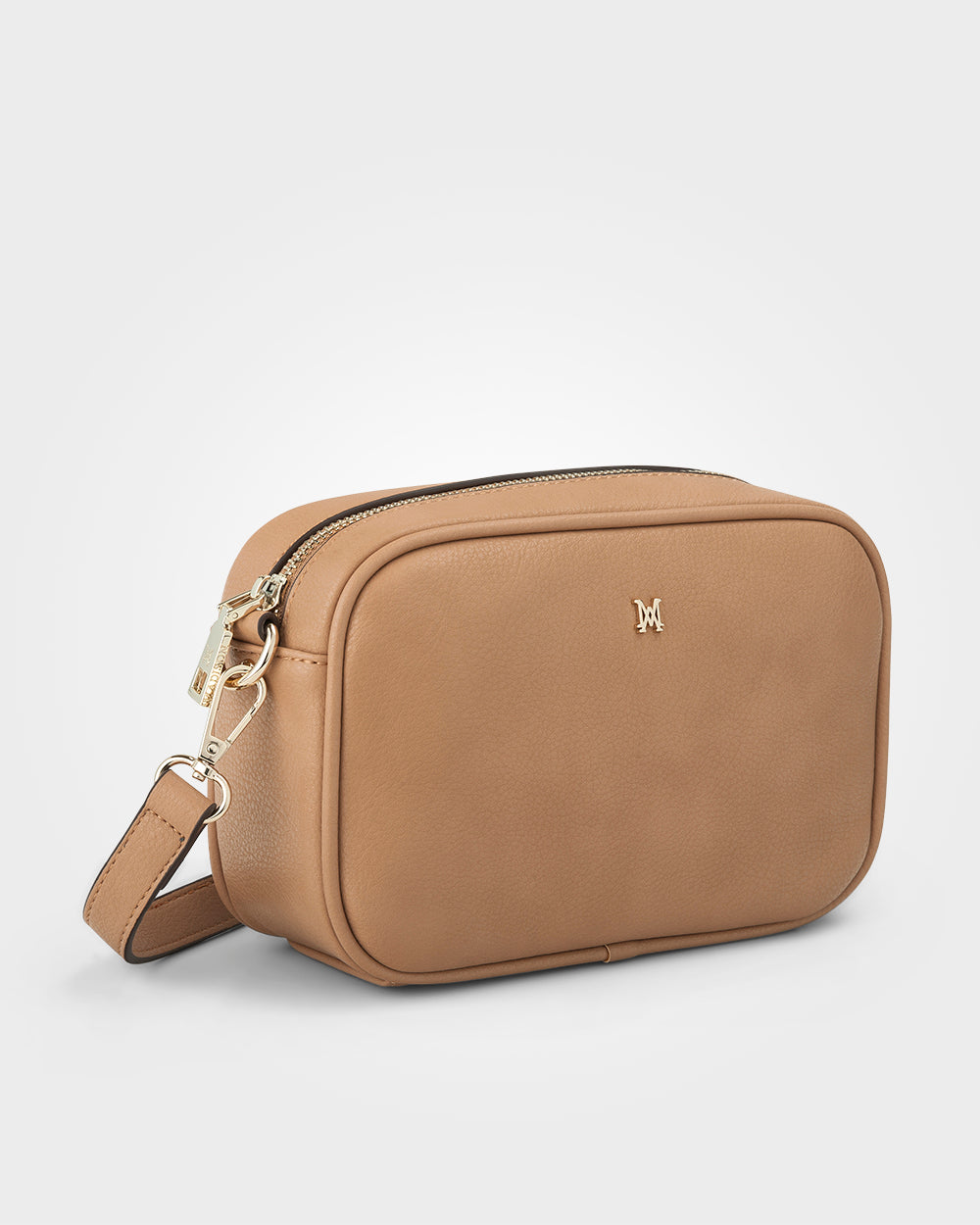 Monica Camera Crossbody Bag + Metallic Stripe Bag Strap-Handbags-PEROZ Accessories