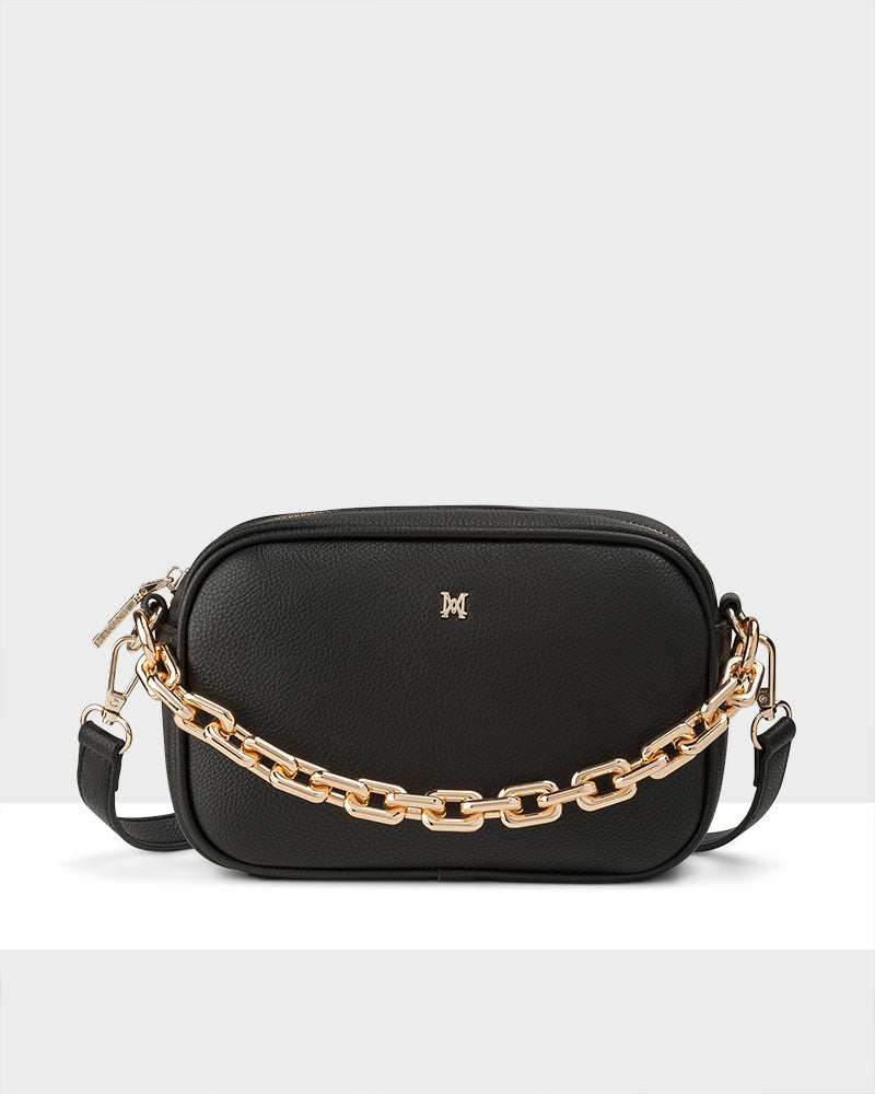 Monica Camera Crossbody Bag + Large Link Chain Strap-PEROZ Accessories