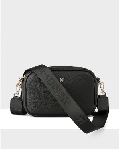 Monica Camera Crossbody Bag + Monogram Bag Strap-PEROZ Accessories