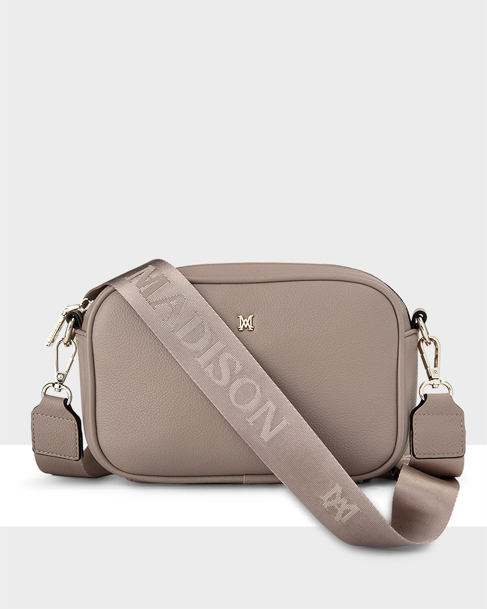 Monica Camera Crossbody Bag + Monogram Bag Strap-Handbags-PEROZ Accessories
