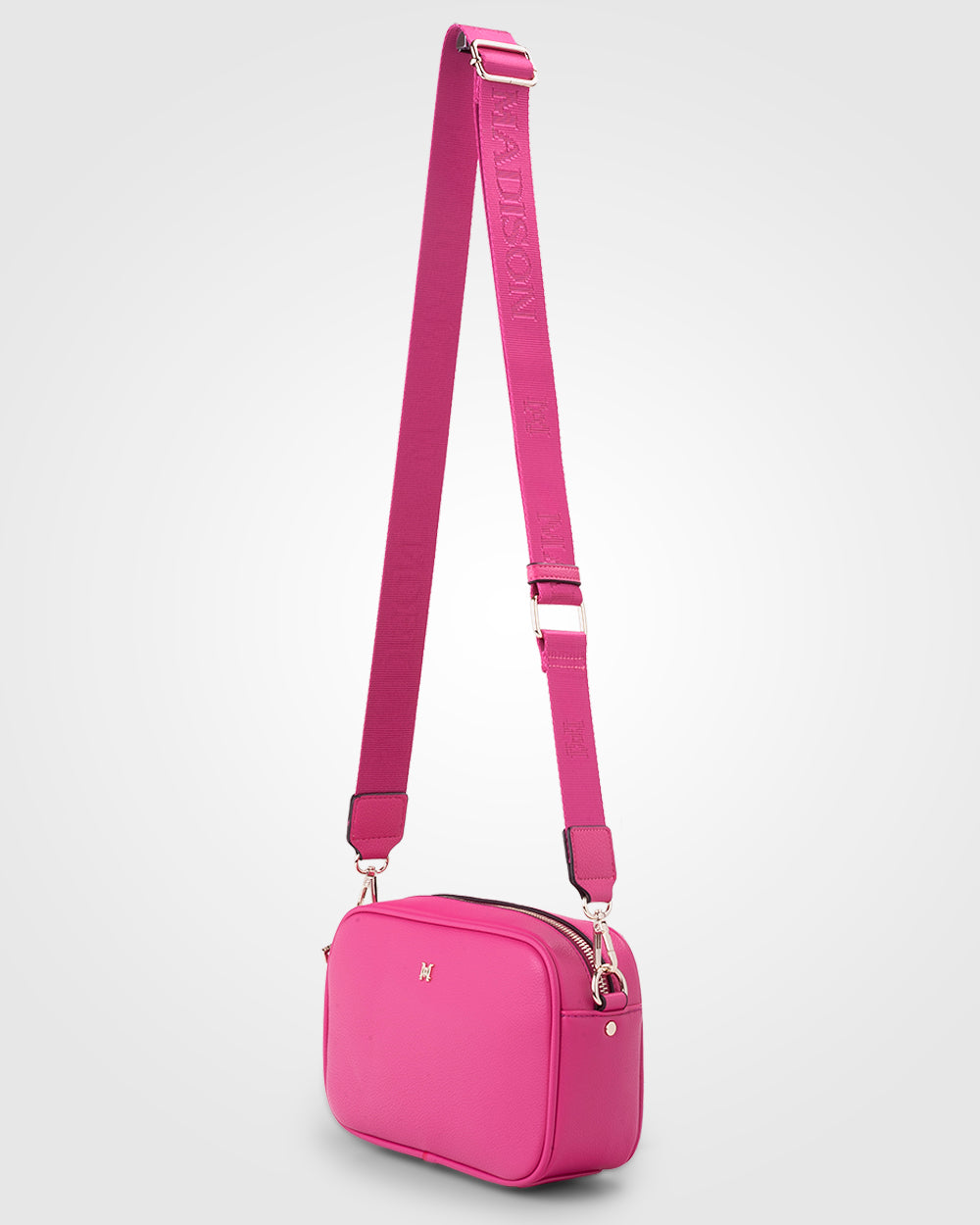 Monica Camera Crossbody Bag + Monogram Bag Strap-Handbags-PEROZ Accessories