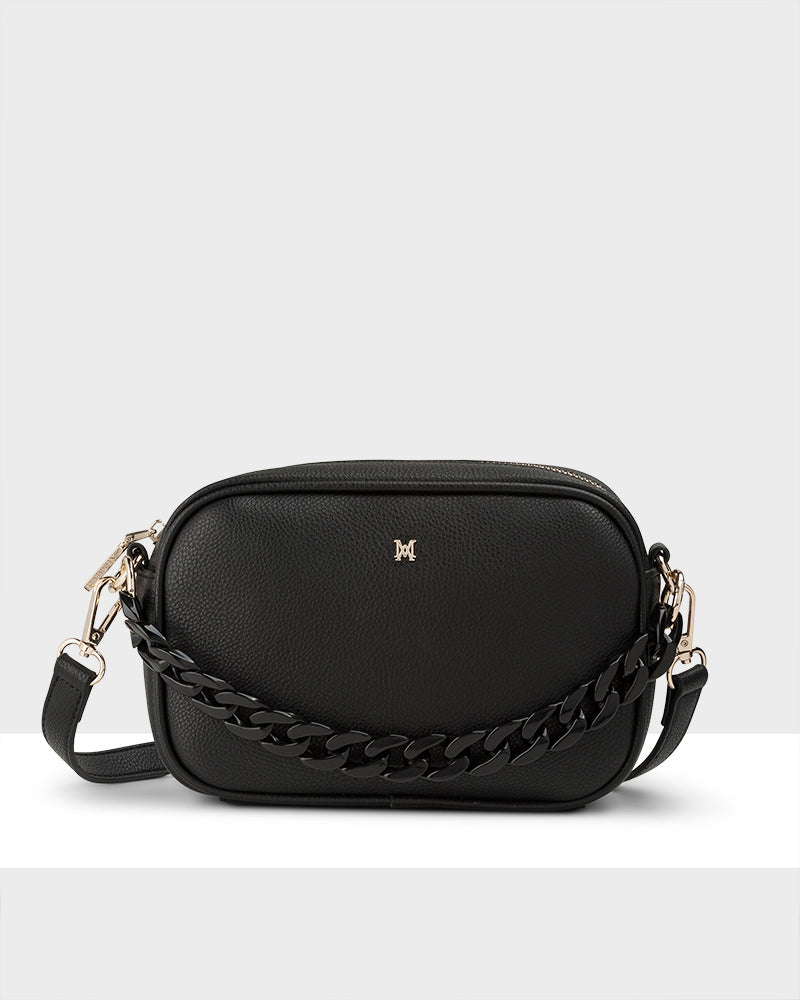 Monica Camera Crossbody Bag + Short Resin Chain Strap-PEROZ Accessories