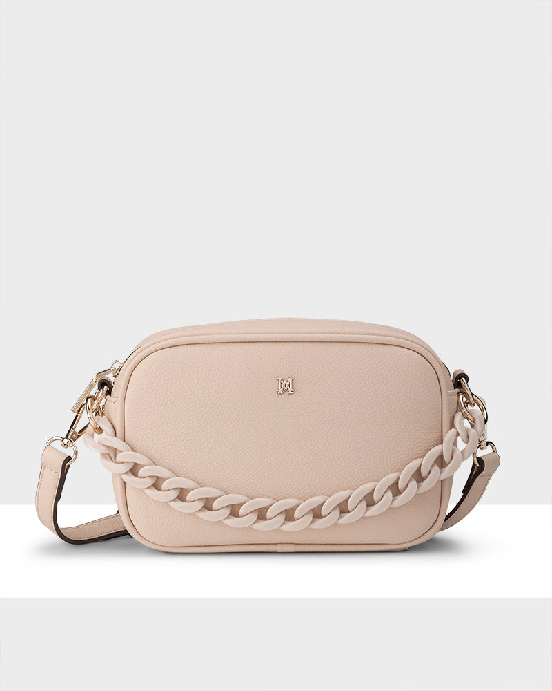 Monica Camera Crossbody Bag + Short Resin Chain Strap-PEROZ Accessories