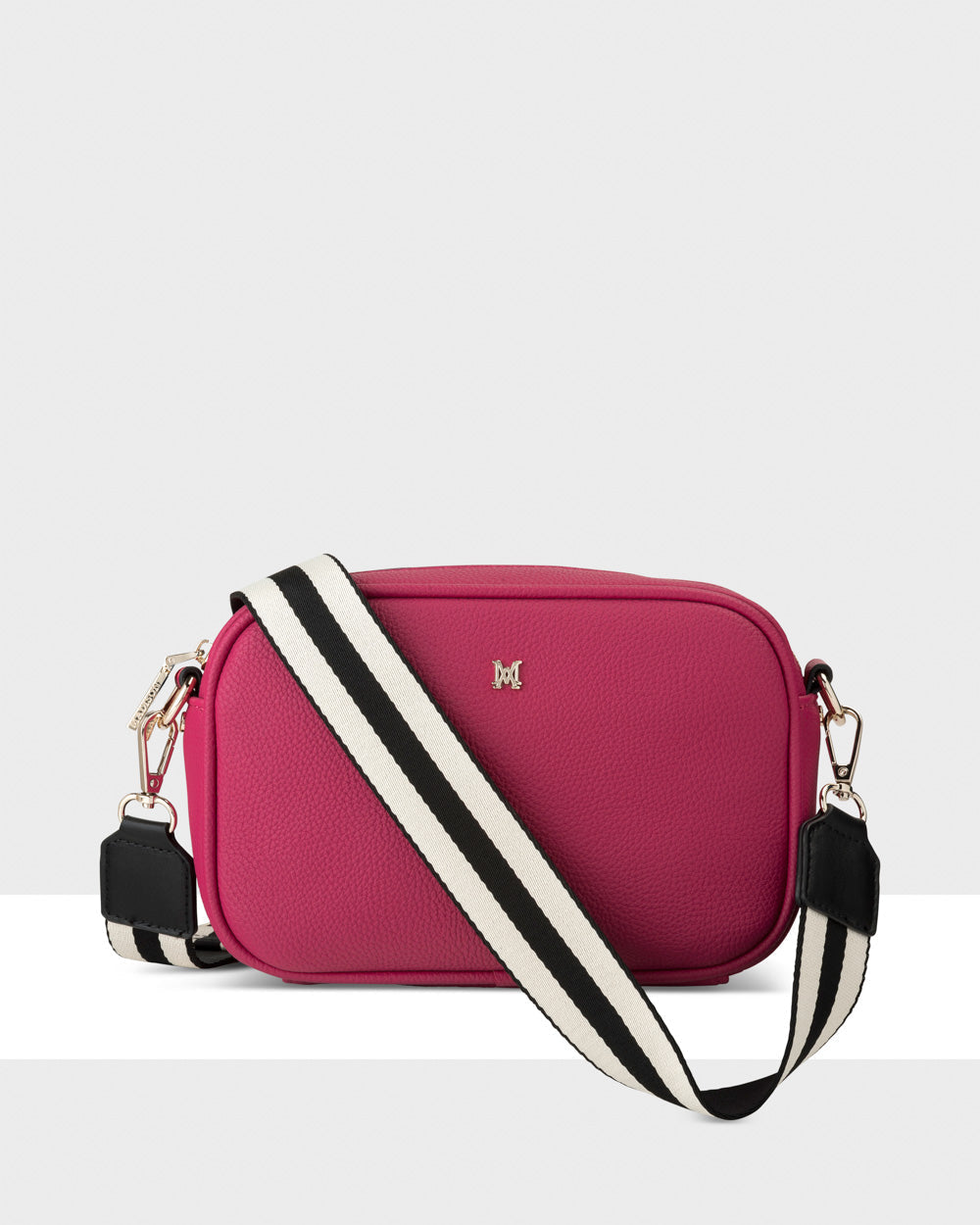 Monica Camera Crossbody Bag + Stripe Bag Strap-PEROZ Accessories