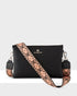 Avery 3 Compartment Crossbody Bag + Aztec Bag Strap-PEROZ Accessories