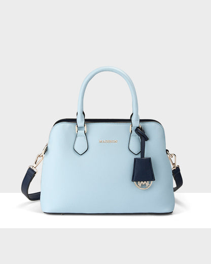 Tilli 3 Compartment Curve Top Satchel Bag-PEROZ Accessories