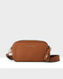 Maddie Double Zip Camera Crossbody Bag With Wide Strap-PEROZ Accessories