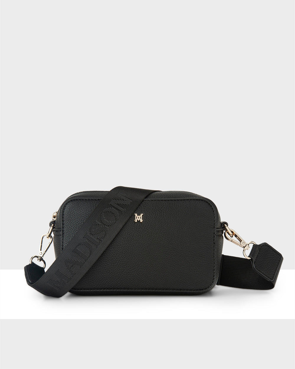 Madison Rima Boxy Small Camera Bag With Monogram Strap-Handbags-PEROZ Accessories