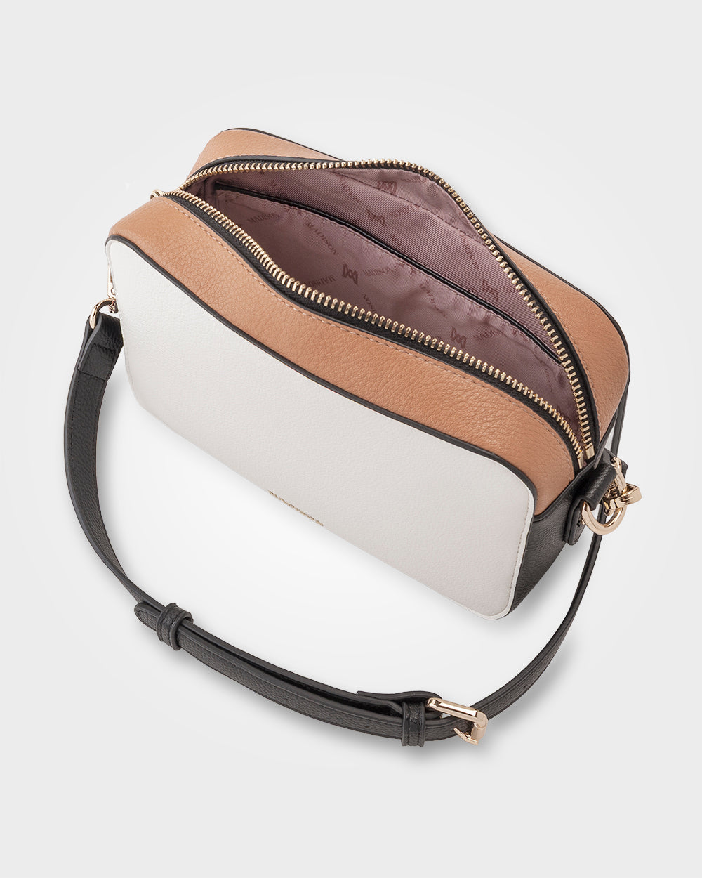 Nina Zip Front Cameral Crossbody Bag-Handbags-PEROZ Accessories