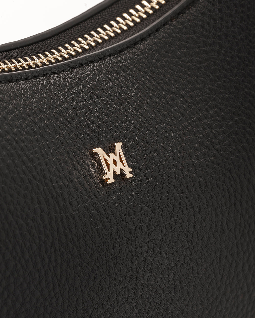 Jo Convertible Small Hobo Shoulder Bag With Monogram Crossbody Strap-Handbags-PEROZ Accessories