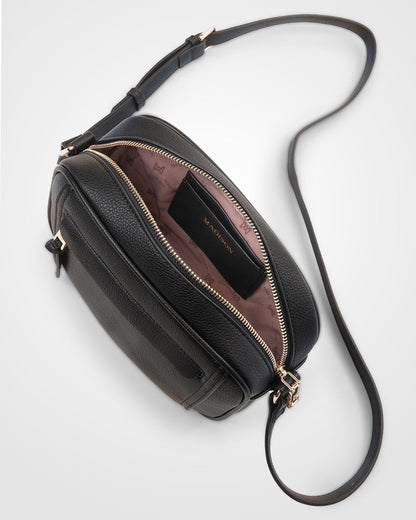 Roxanne Small Camera Crossbody Bag With Front Zip Pocket-Handbags-PEROZ Accessories