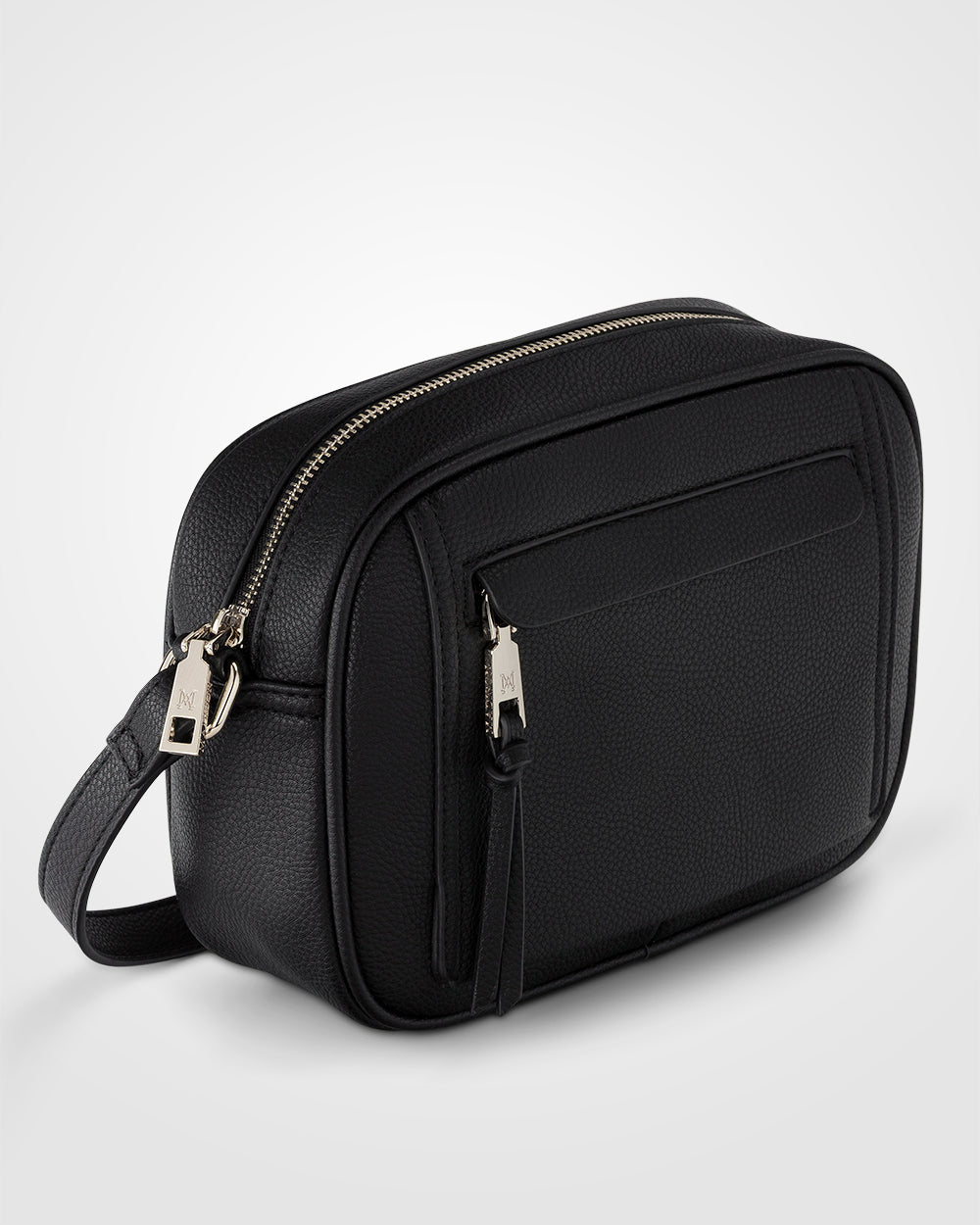 Roxanne Small Camera Crossbody Bag With Front Zip Pocket-Handbags-PEROZ Accessories