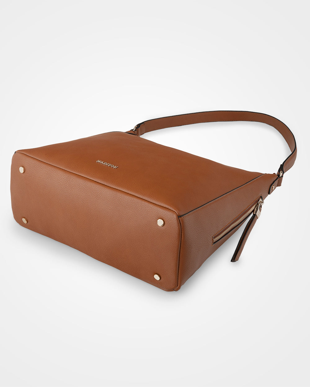 Renata Large Hobo Shoulder Bag With Crossbody Strap-Handbags-PEROZ Accessories