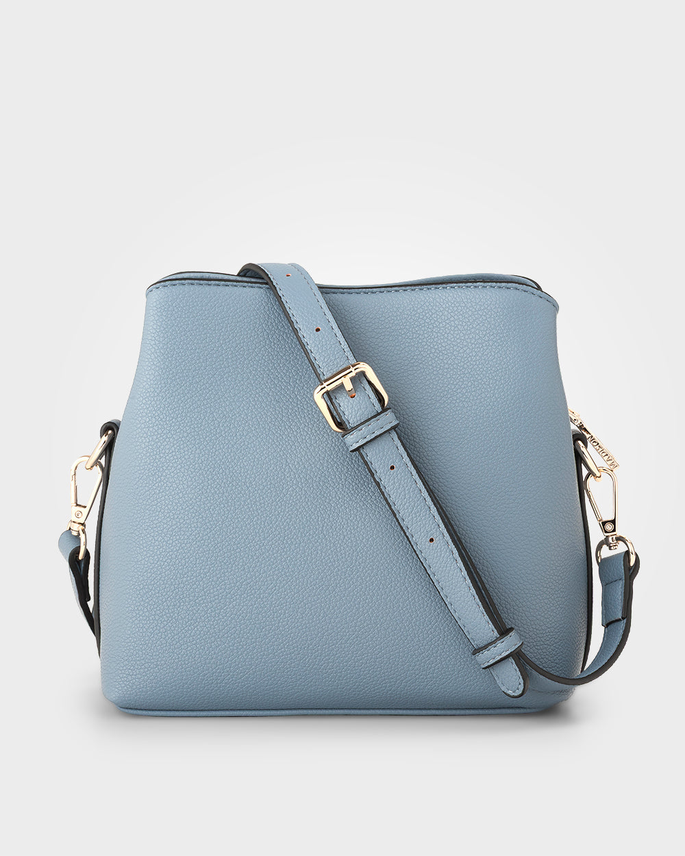 Danni Small 3 Compartment Bucket Crossbody Bag-Handbags-PEROZ Accessories