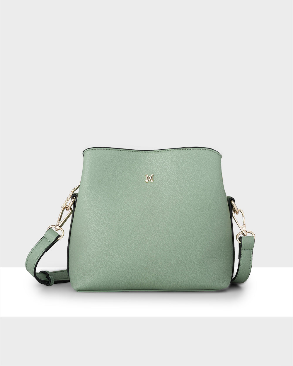 Danni Small 3 Compartment Bucket Crossbody Bag-Handbags-PEROZ Accessories