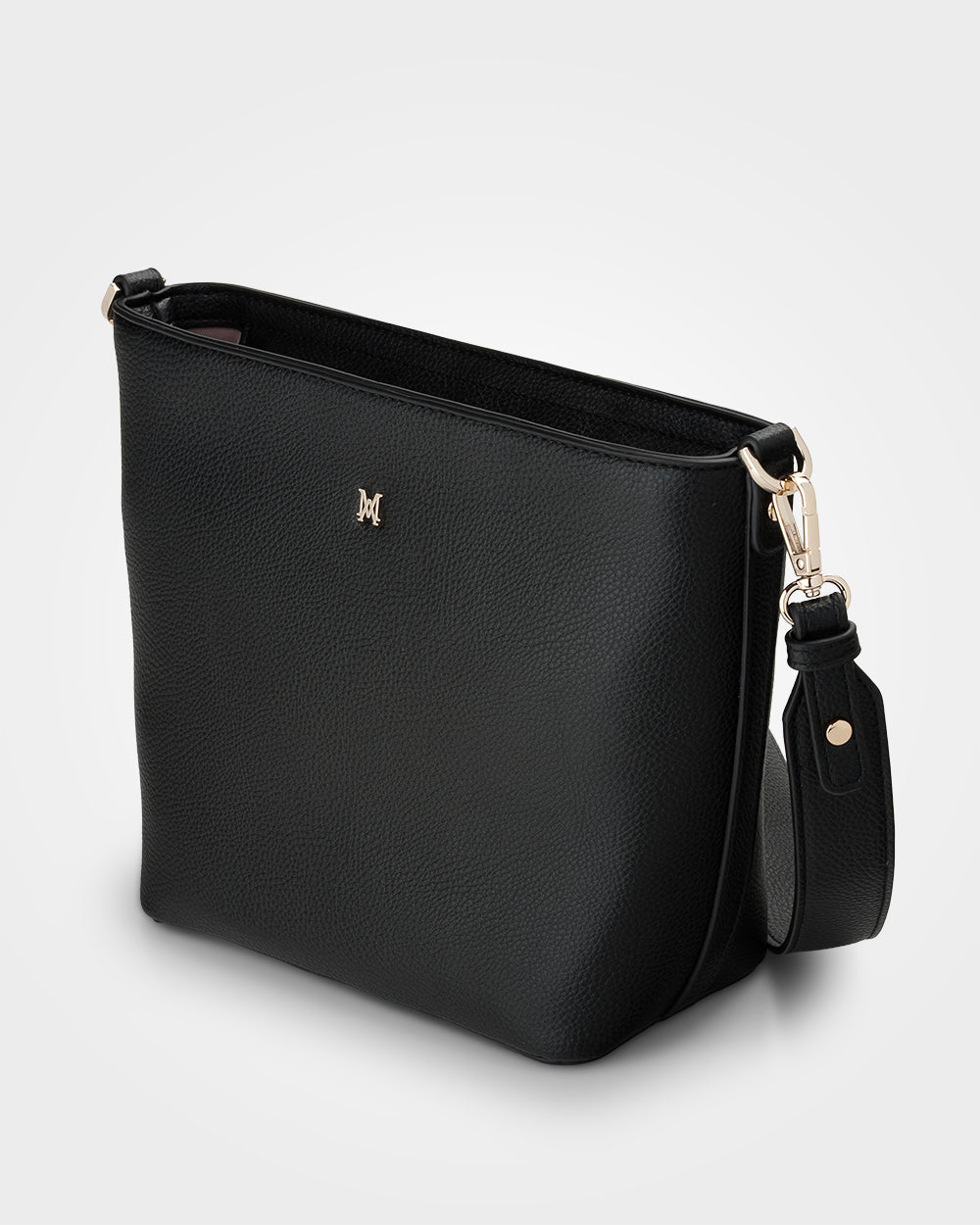 Remi Zip Top Bucket Crossbody Bag-Handbags-PEROZ Accessories