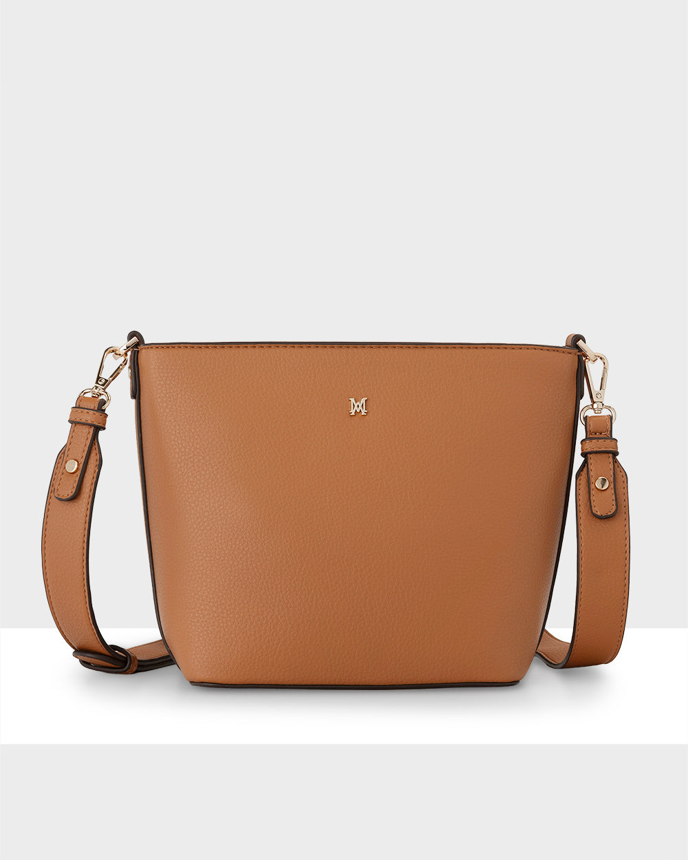 Remi Zip Top Bucket Crossbody Bag-Handbags-PEROZ Accessories