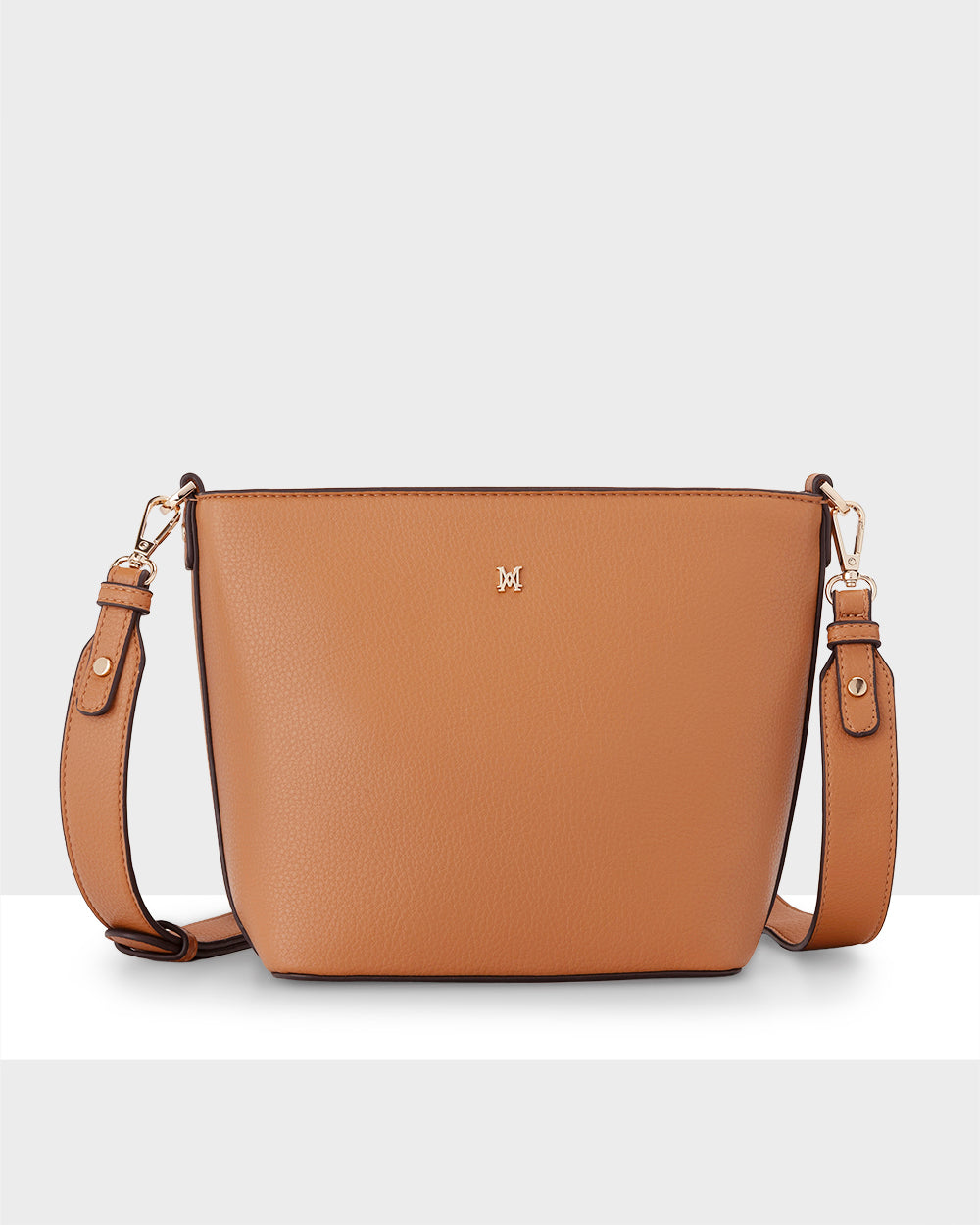 Remi Zip Top Bucket Crossbody Bag-Handbags-PEROZ Accessories