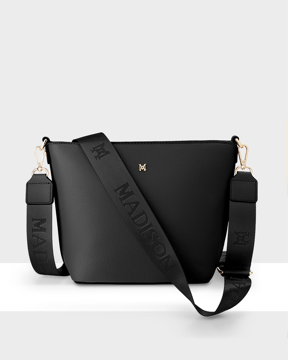 Remi Zip Top Bucket Crossbody Bag-Handbags-PEROZ Accessories