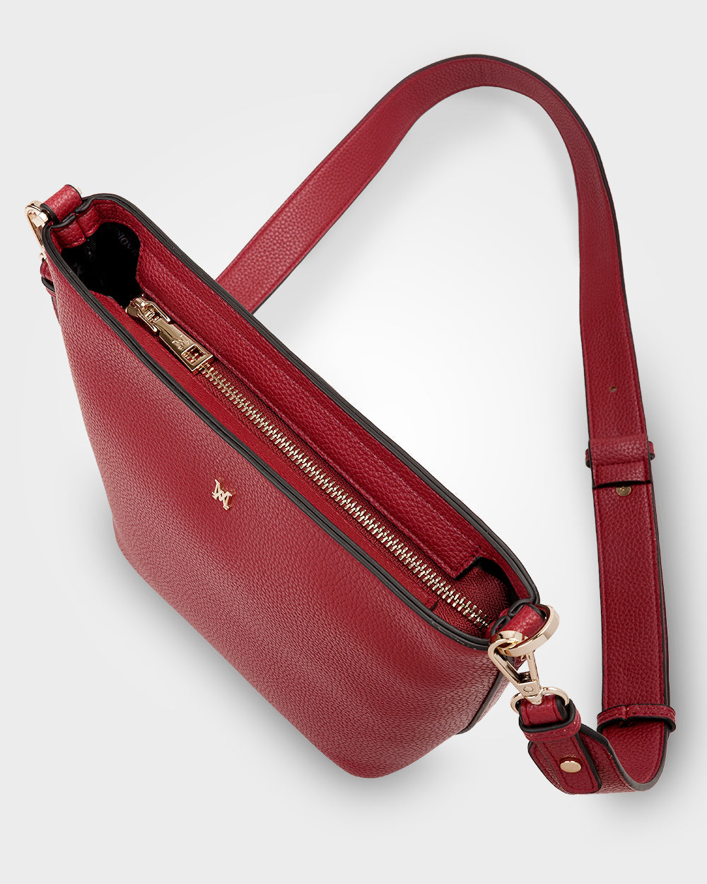 Remi Zip Top Bucket Crossbody Bag-Handbags-PEROZ Accessories