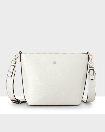 Remi Zip Top Bucket Crossbody Bag-Handbags-PEROZ Accessories