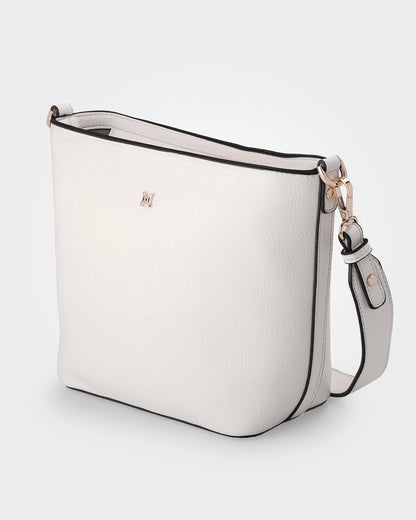 Remi Zip Top Bucket Crossbody Bag-Handbags-PEROZ Accessories