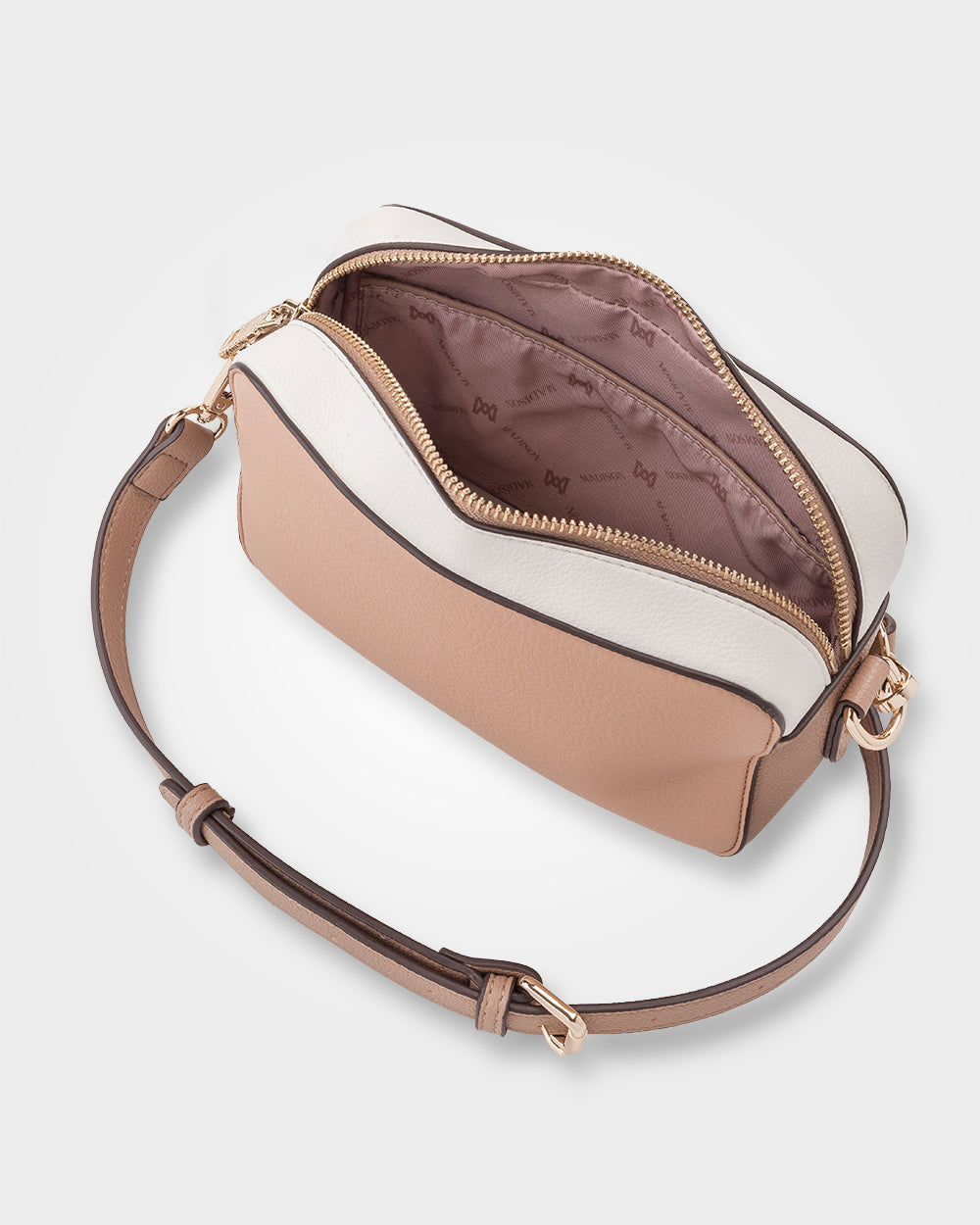 Nina Zip Front Cameral Crossbody Bag-Handbags-PEROZ Accessories