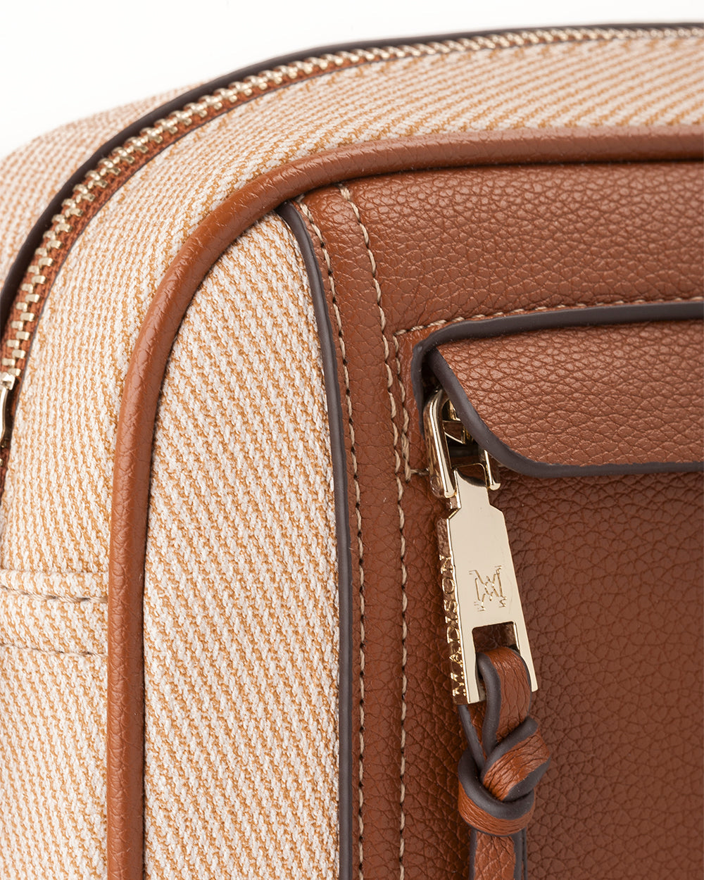 Roxanne Small Camera Crossbody Bag With Front Zip Pocket-Handbags-PEROZ Accessories