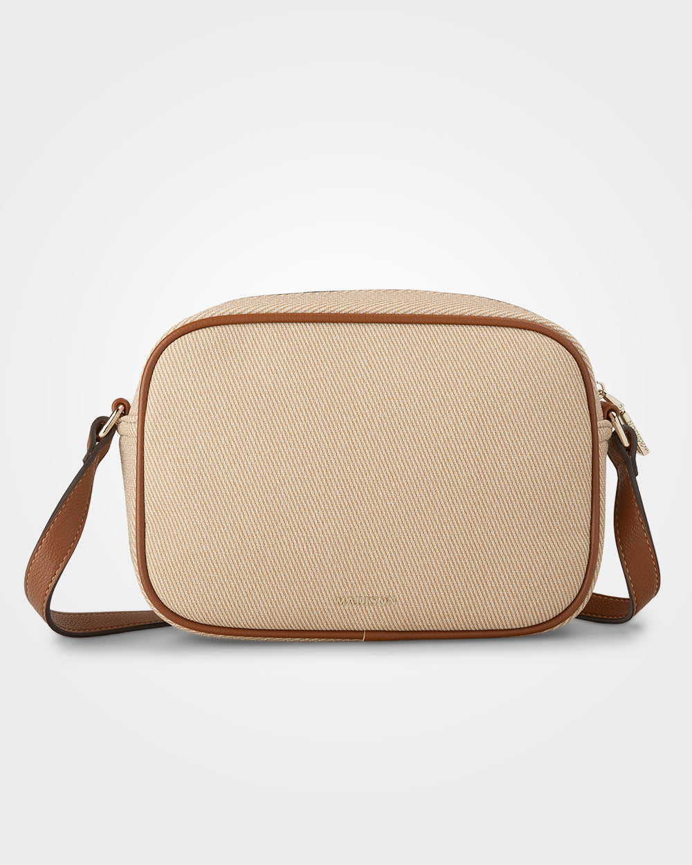 Roxanne Small Camera Crossbody Bag With Front Zip Pocket-Handbags-PEROZ Accessories