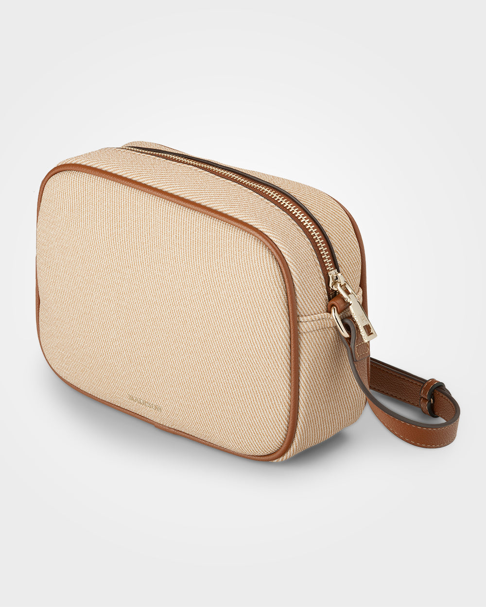 Roxanne Small Camera Crossbody Bag With Front Zip Pocket-Handbags-PEROZ Accessories