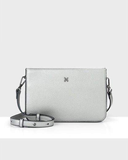 Lucinda Zip Top 3 Compartment Crossbody Bag-Handbags-PEROZ Accessories