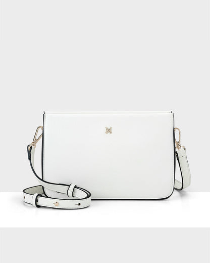 Lucinda Zip Top 3 Compartment Crossbody Bag-Handbags-PEROZ Accessories