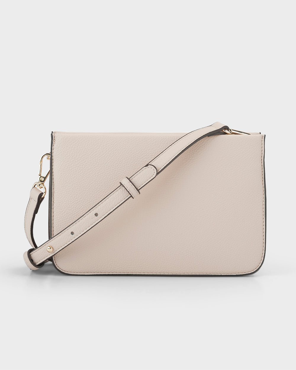 Lucinda Zip Top 3 Compartment Crossbody Bag-Handbags-PEROZ Accessories