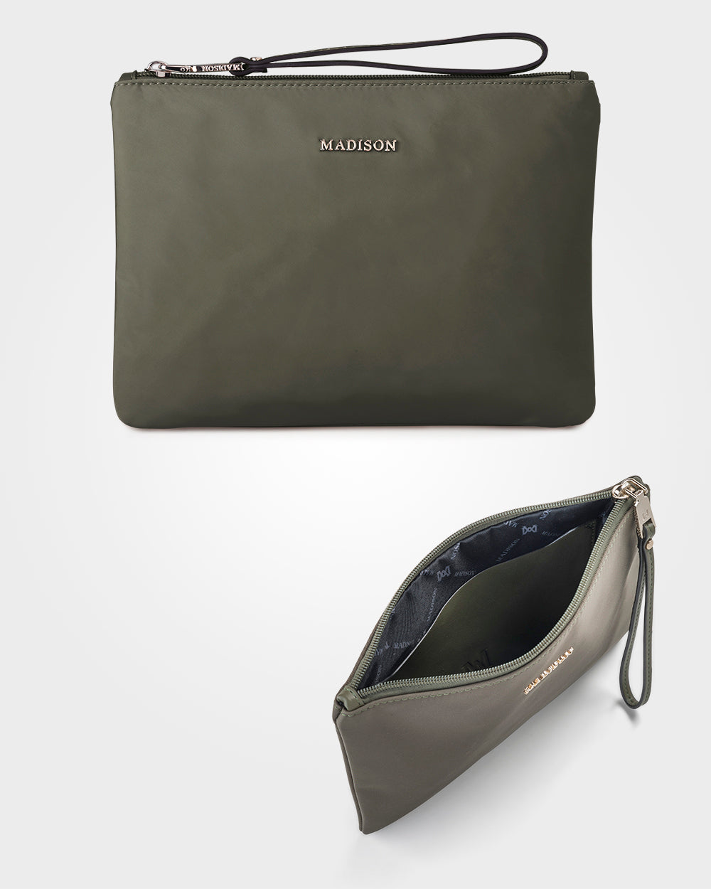 Anita Large Nylon Baby Bag With Change Mat, Stroller Clips &amp; Zip Pouch-Handbags-PEROZ Accessories