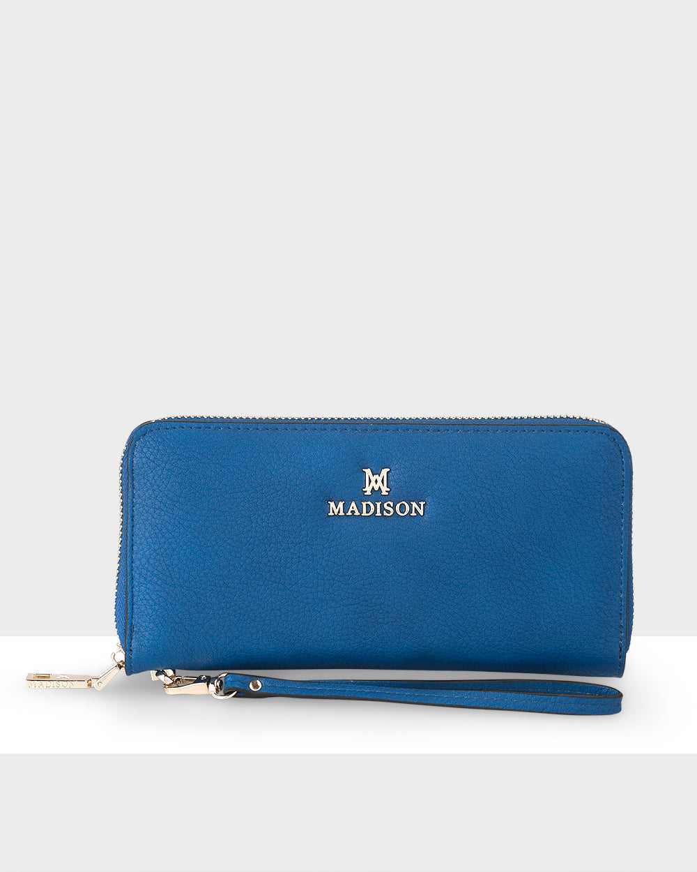 Harlow Zip Around Clutch Wallet With Detachable Wrist Strap-PEROZ Accessories