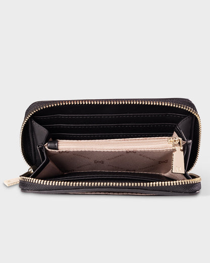 Miley Medium Ziparound Wallet-Wallets-PEROZ Accessories