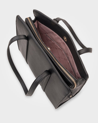 Annabelle Slim Medium 3 Compartment Tote-PEROZ Accessories