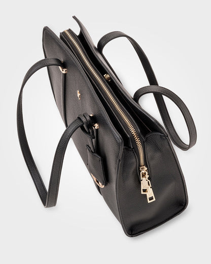 Annabelle Slim Medium 3 Compartment Tote-PEROZ Accessories