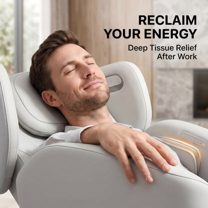 Livemor Massage Chair Electric Vibration Recliner Chair ZENO-Furniture > Bar Stools &amp; Chairs > Massage Chairs-PEROZ Accessories