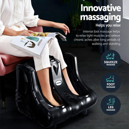 Livemor Massage Cushion Heating Massage Seats With Calf Foot Massager-Health &amp; Beauty > Massage &amp; Relaxation > Massagers-PEROZ Accessories